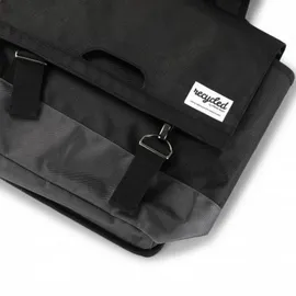 URBAN PROOF Recycled Double Fahrradtaschen schwarz/grau