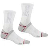 Regatta BlisterProtect II Damen Socken Light Steel/White 39-42