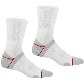 Regatta BlisterProtect II Damen Socken Light Steel/White 39-42