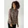 Aniston CASUAL Chiffonbluse im Leo-Druck Gold 40