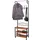 Mendler Garderobe Oshawa 186 x 65 x 34 cm Schwarz