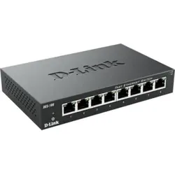 DLink Deutschland 8-Port Switch Layer 2, 10/100Mbit DES-108/E