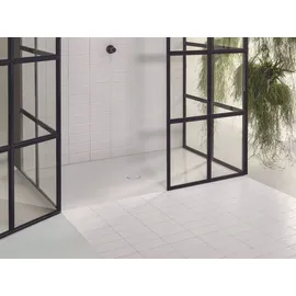 Bette BetteFloor Duschfläche 1651-000AS 100x75cm, Antirutsch/Sense, Weiß