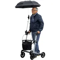 Eschenbach Regenschirm für Rollator schwarz