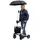 Eschenbach Regenschirm für Rollator schwarz