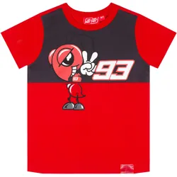 GP-Racing 93 Red Ant Kinder t-shirt, rood, 2 - 3 Voorkinderen