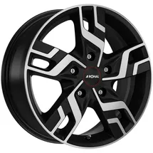 Ronal R64 6,5 x 16 5 x 130 ET66 MB89,1 Schwarz Matt