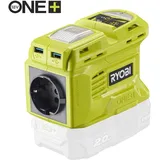 Ryobi 18 V ONE+ Akku-Wechselrichter RY18BI150B-0 (2. Gen., Solarmodulkompatibel, 150 Watt, ohne Akku und Ladegerät)