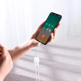 Joyroom Lightning Adapter – für iPhone 5 - 16 und iPad Modelle - Lightning auf Lightning und 3,5 mm Klinke