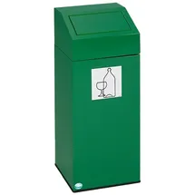 Proregal Wertstoffsammler "Glas" 82 l Grün