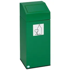 Proregal Wertstoffsammler "Glas" 82 l Grün