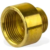 GENERAL FITTINGS - Reduzierstück 1 1/2' x 1' Ig/ag Messing Reduzierung Verjüngung