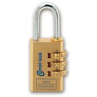 Burg Wächter Zahlenvorhangschloss Combi Lock 80 Schlosskörper-B.30mm MS