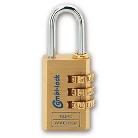 Burg Wächter Zahlenvorhangschloss Combi Lock 80 Schlosskörper-B.30mm MS