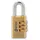 Burg Wächter Zahlenvorhangschloss Combi Lock 80 Schlosskörper-B.30mm MS