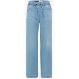 Cecil High Waist Wide Leg Jeans im Loose Fit - Blau