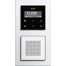 Gira Unterputz-Radio RDS System 55 Reinweiß 248003