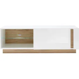 Home Affaire CLAiR Lowboard 31 138 cm Weiß Holzwerkstoff