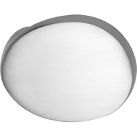Marchesi Türknopf gekröpft oval silber eloxiert