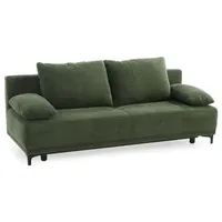 Schlafsofa Luigi Cord Grün