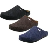 Rohde 6740 Rodigo-H Schuhe Herren Hausschuhe Pantoletten Weite G, Größe:40 EU, Farbe:Braun - Braun - 40