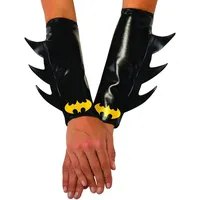 Rubie's Damen Comics DC Superhelden Batgirl Handschuhe für Damen, Einheitsgröße, Batgirl, Einheitsgröße