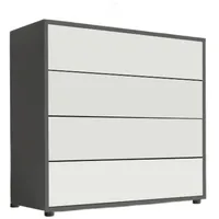 BMG Möbel Kommode Mailand 3 (Schubladenkommode Sideboard Kommode Anrichte,