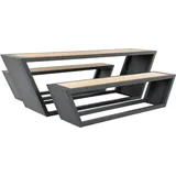 Home Deluxe Kobon Set 3-tlg. Braun