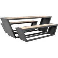 Home Deluxe Kobon Set 3-tlg. Braun
