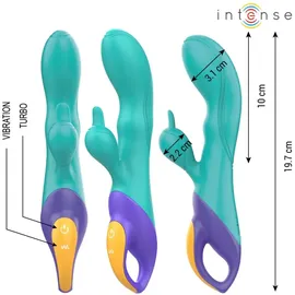 Intense Fred Rabbit-Vibrator Blau