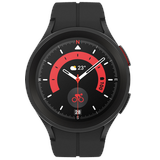 Samsung Galaxy Watch5 Pro LTE 45 mm black titanium D-Buckle Sport Band schwarz M/L