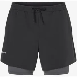 Marmot Unpaved Lined Shorts Kurze Hose Schwarz M