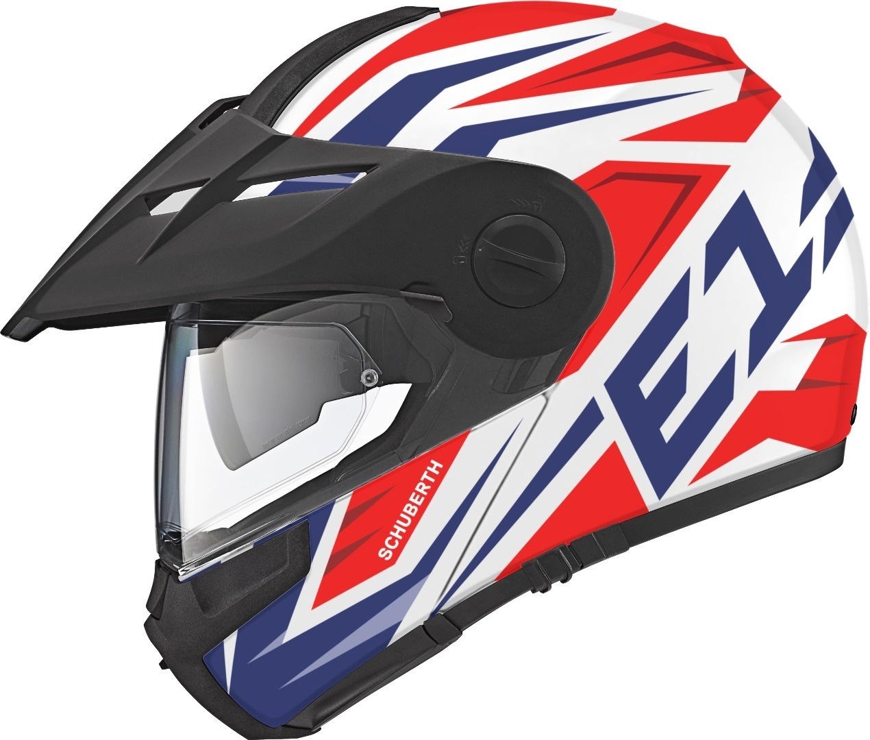 Schuberth E1 Tuareg Helm, rood, XS