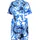 Betty & Co Hemdblusenkleid Blusenkleider Blau/Weiß 36