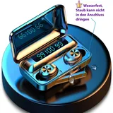 NAUCI Kopfhörer Ohrhörer für Xiaomi Redmi Note 12 Serie Bluetooth In-Ear Headset LED