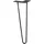 Wagner Möbelbein Hairpin Leg 12824001 12 x 12 x 40 cm