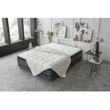 Yatas Bedding Bettdecke Superwashed Wolle, ca. 135x200x17,33 cm Weiß