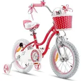 Royalbaby Royal Baby Stargirl Kinderfahrrad, Rosa, 18 Zoll Fahrrad