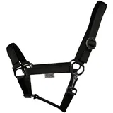 EQuest Halfter Regular Plus aus Polypropylen, schwarz - S / Pony