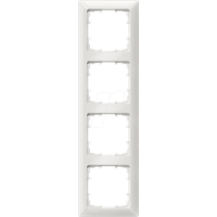 Siemens DELTA line Rahmen 4-Fach, 293x80mm, aluminiummetallic