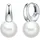 yokoamii Creolen Set: Y72 Muschelkernperle weiß silber 88993648-0 24