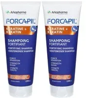 Arkopharma FORCAPIL® Shampoing Fortifiant Shampooing 2x200 ml