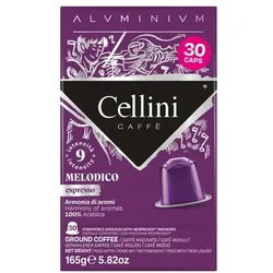 Cellini 30er-Pack Kaffeekapseln »Cellini Espresso Melodico« braun