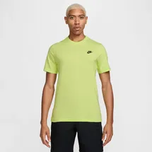 Nike Sportswear Freizeit T-Shirt Herren 736 - lt lemon twist/black 3XL
