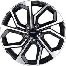 Platin P97 8 x 19 5 x 108 ET42 MB65,1 Schwarz Poliert