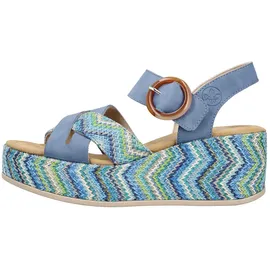 Rieker Sandale Herren Blau 40