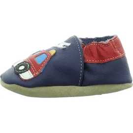 Beck Unisex Baby brandweer Hausschuhe, blau, 22/23 EU