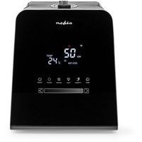 Nedis SmartLife Luftbefeuchter 30 W Mit kühlem und warmem Nebel 5.5 l Hygrometer Timer F, Luftbefeuchter, Schwarz