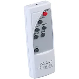 Sichler Haushaltsgeräte Ventilator 3in1-Luftkühler Luftbefeuchter Ionisator, 12/230 V, 5 l, 20 W - Weiß