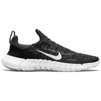 NIKE Herren Laufschuhe Free Run 5.0, BLACK/WHITE-DK SMOKE GREY, 44 1⁄2